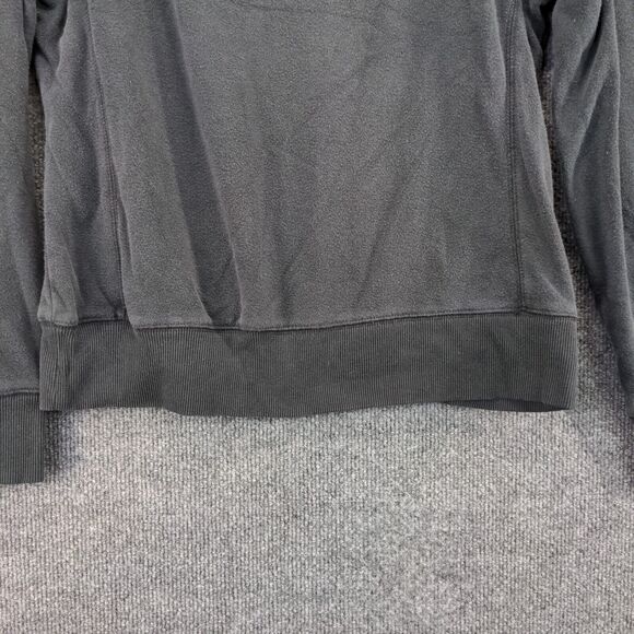 BRP Mens 1/4 Zip Pullover Sweatshirt Black Small Ski Doo Graphic Fleece - Picture 5 of 13